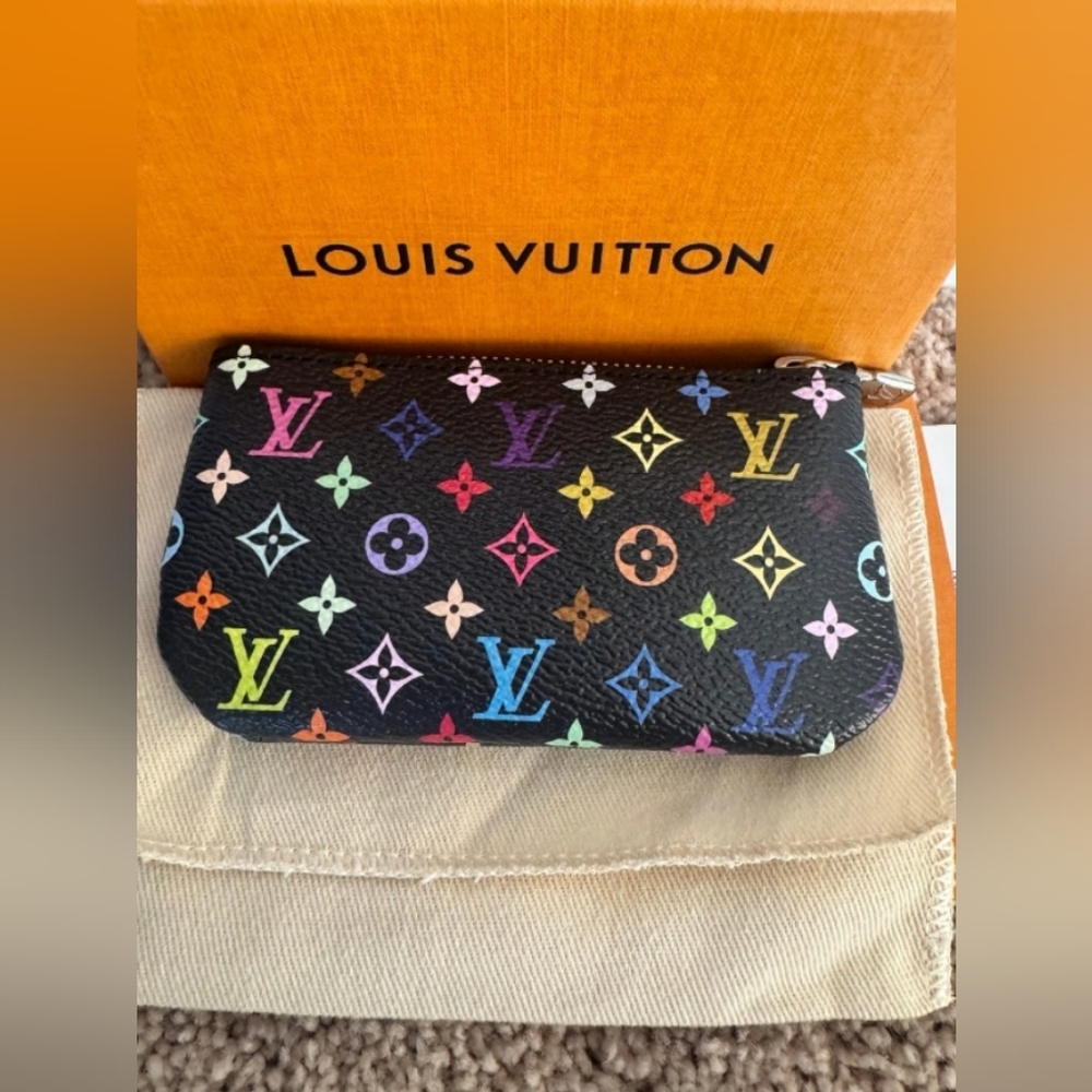 LV x TM Monogram Key Pouch